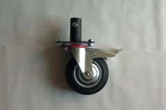 Rusztowanie warszawskie koła z hamulcem